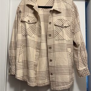 Plaid shacket